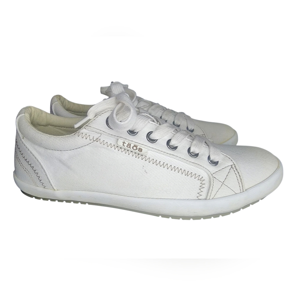 Taos Star Low Top Lace Up Canvas Sneakers Shoes STA-12844, Women’s 7.5 - Picture 2 of 9